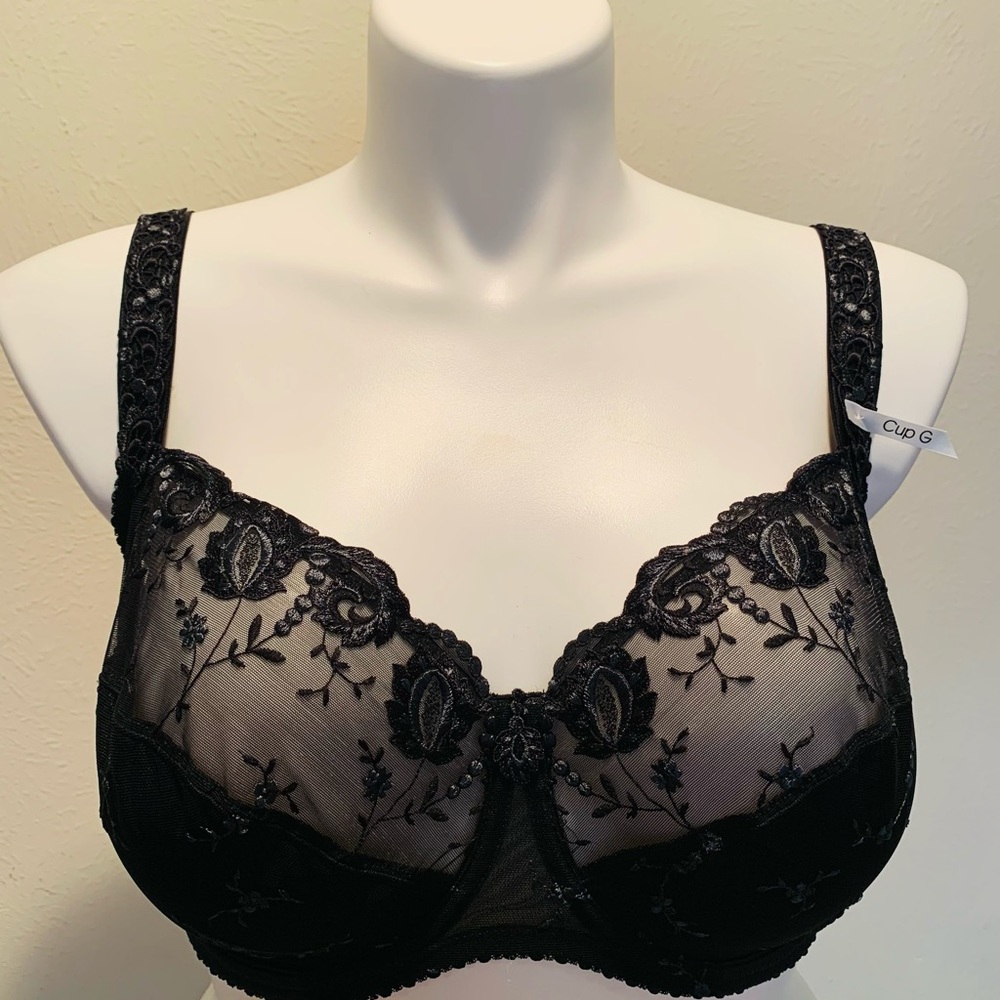 Conturelle Bra, Black,stock #80505,